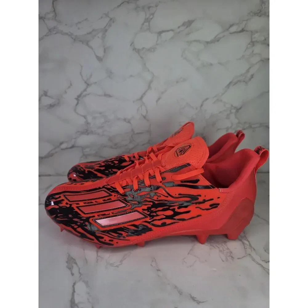 Adidas Adizero 12.0 Poison Football Cleats - Solar Red - IG7207 Men’s Size 14